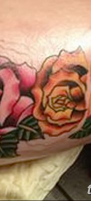 фото тату три розы от 21.08.2017 №059 — Three rose tattoos — tatufoto.com