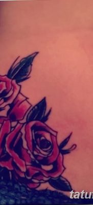 фото тату три розы от 21.08.2017 №090 — Three rose tattoos — tatufoto.com