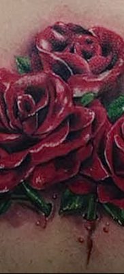 фото тату три розы от 21.08.2017 №091 — Three rose tattoos — tatufoto.com 12323123