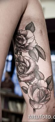 фото тату три розы от 21.08.2017 №096 — Three rose tattoos — tatufoto.com