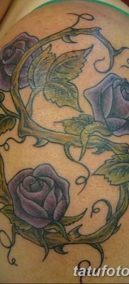 фото тату три розы от 21.08.2017 №102 — Three rose tattoos — tatufoto.com