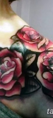 фото тату три розы от 21.08.2017 №103 — Three rose tattoos — tatufoto.com