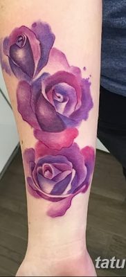 фото тату три розы от 21.08.2017 №106 — Three rose tattoos — tatufoto.com