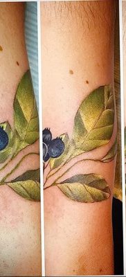 фото тату черника от 21.08.2017 №017 — Blueberry tattoo — tatufoto.com