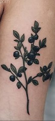 фото тату черника от 21.08.2017 №029 — Blueberry tattoo — tatufoto.com