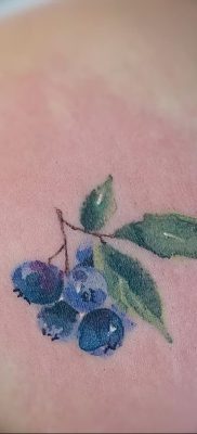 фото тату черника от 21.08.2017 №036 — Blueberry tattoo — tatufoto.com