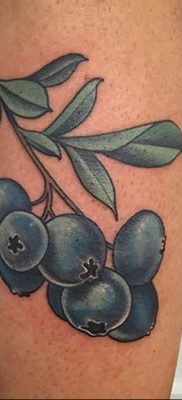 фото тату черника от 21.08.2017 №058 — Blueberry tattoo — tatufoto.com