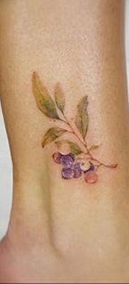фото тату черника от 21.08.2017 №065 — Blueberry tattoo — tatufoto.com