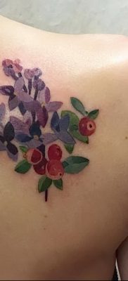 фото тату черника от 21.08.2017 №118 — Blueberry tattoo — tatufoto.com
