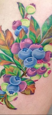 фото тату черника от 21.08.2017 №126 — Blueberry tattoo — tatufoto.com
