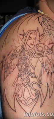 фото тату эльф от 28.08.2017 №043 — tattoo elf — tatufoto.com