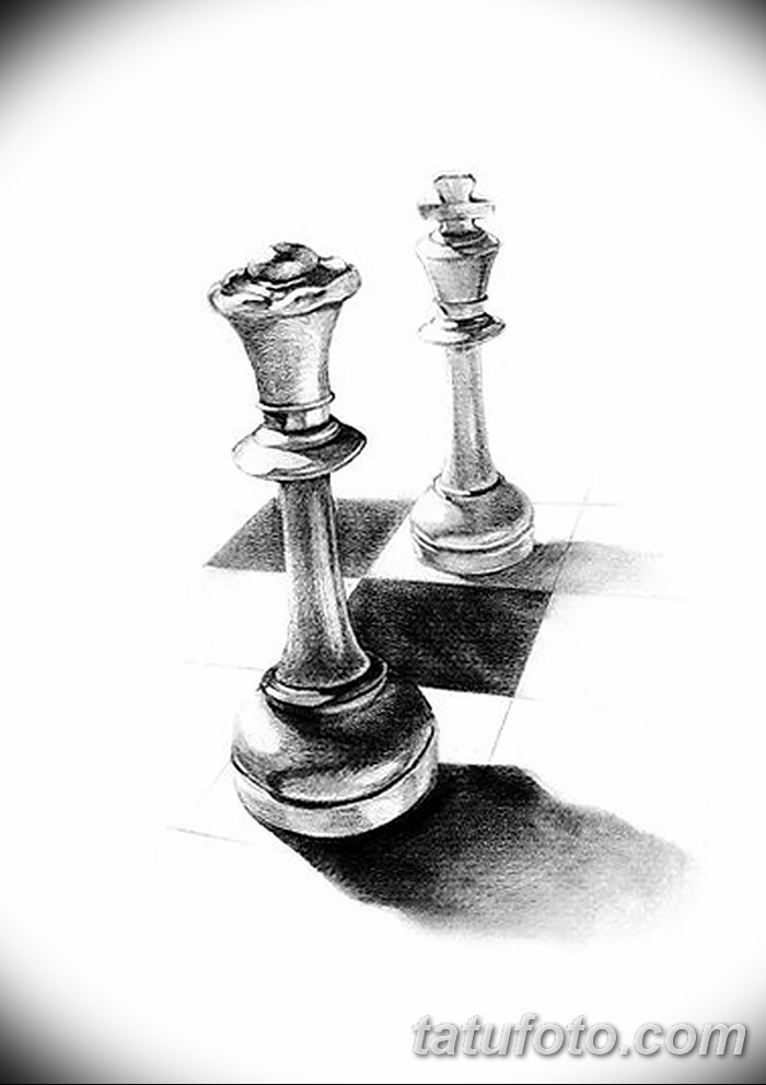 фото тату шахматы от 16.09.2017 № 122 - tattoo chess - tatufoto.com.