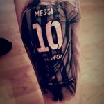 фото Тату Лионеля Месси от 25.09.2017 №010 - Tattoo of Lionel Messi - tatufoto.com