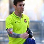фото Тату Лионеля Месси от 25.09.2017 №017 - Tattoo of Lionel Messi - tatufoto.com