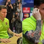 фото Тату Лионеля Месси от 25.09.2017 №024 - Tattoo of Lionel Messi - tatufoto.com