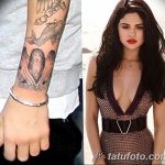 фото Тату Селены Гомес от 25.09.2017 №004 - Tattoo of Selena Gomez - tatufoto.com 35252343