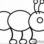 фото Эскиз тату муравей от 07.09.2017 №071 - Sketch of an ant tattoo - tatufoto.com