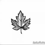 фото Эскизы тату клен от 29.09.2017 №016 - Sketches of tattoo maple - tatufoto.com