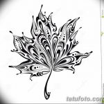 фото Эскизы тату клен от 29.09.2017 №037 - Sketches of tattoo maple - tatufoto.com