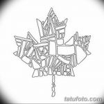 фото Эскизы тату клен от 29.09.2017 №041 - Sketches of tattoo maple - tatufoto.com