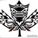 фото Эскизы тату клен от 29.09.2017 №069 - Sketches of tattoo maple - tatufoto.com