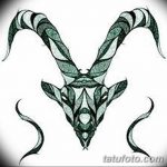 фото Эскизы тату козерог от 29.09.2017 №044 - Sketchesf a capricorn tattoo - tatufoto.com