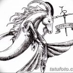 фото Эскизы тату козерог от 29.09.2017 №084 - Sketchesf a capricorn tattoo - tatufoto.com 236262434