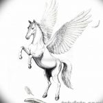 фото Эскизы тату конь от 29.09.2017 №013 - Sketches of a horse tattoo - tatufoto.com