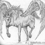 фото Эскизы тату конь от 29.09.2017 №017 - Sketches of a horse tattoo - tatufoto.com