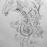 фото Эскизы тату конь от 29.09.2017 №030 - Sketches of a horse tattoo - tatufoto.com