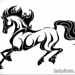 фото Эскизы тату конь от 29.09.2017 №057 - Sketches of a horse tattoo - tatufoto.com