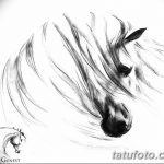 фото Эскизы тату конь от 29.09.2017 №059 - Sketches of a horse tattoo - tatufoto.com