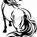фото Эскизы тату конь от 29.09.2017 №061 - Sketches of a horse tattoo - tatufoto.com