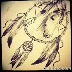 фото Эскизы тату конь от 29.09.2017 №077 - Sketches of a horse tattoo - tatufoto.com
