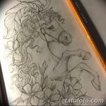 фото Эскизы тату конь от 29.09.2017 №084 - Sketches of a horse tattoo - tatufoto.com