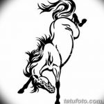 фото Эскизы тату конь от 29.09.2017 №100 - Sketches of a horse tattoo - tatufoto.com