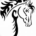фото Эскизы тату конь от 29.09.2017 №102 - Sketches of a horse tattoo - tatufoto.com