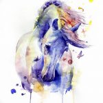 фото Эскизы тату конь от 29.09.2017 №105 - Sketches of a horse tattoo - tatufoto.com