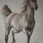 фото Эскизы тату конь от 29.09.2017 №118 - Sketches of a horse tattoo - tatufoto.com