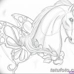 фото Эскизы тату конь от 29.09.2017 №133 - Sketches of a horse tattoo - tatufoto.com