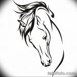 фото Эскизы тату конь от 29.09.2017 №136 - Sketches of a horse tattoo - tatufoto.com