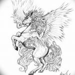 фото Эскизы тату конь от 29.09.2017 №148 - Sketches of a horse tattoo - tatufoto.com
