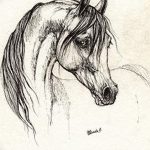 фото Эскизы тату конь от 29.09.2017 №152 - Sketches of a horse tattoo - tatufoto.com