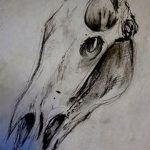 фото Эскизы тату конь от 29.09.2017 №165 - Sketches of a horse tattoo - tatufoto.com