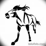 фото Эскизы тату конь от 29.09.2017 №168 - Sketches of a horse tattoo - tatufoto.com