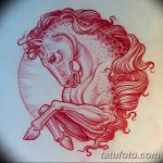 фото Эскизы тату конь от 29.09.2017 №169 - Sketches of a horse tattoo - tatufoto.com