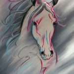 фото Эскизы тату конь от 29.09.2017 №176 - Sketches of a horse tattoo - tatufoto.com