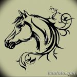 фото Эскизы тату конь от 29.09.2017 №181 - Sketches of a horse tattoo - tatufoto.com