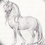 фото Эскизы тату конь от 29.09.2017 №188 - Sketches of a horse tattoo - tatufoto.com