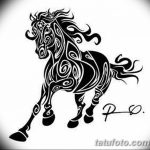 фото Эскизы тату конь от 29.09.2017 №200 - Sketches of a horse tattoo - tatufoto.com